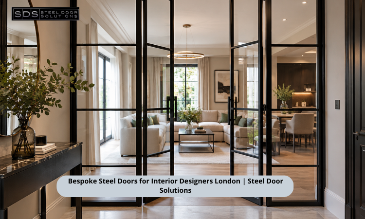 Bespoke Steel Doors for Interior Designers London: Custom Designs for Luxury Homes
